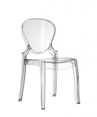 SCAUN DE TERASA MEDALION TRANSPARENT - SCAUN DE TERASA MEDALION TRANSPARENT